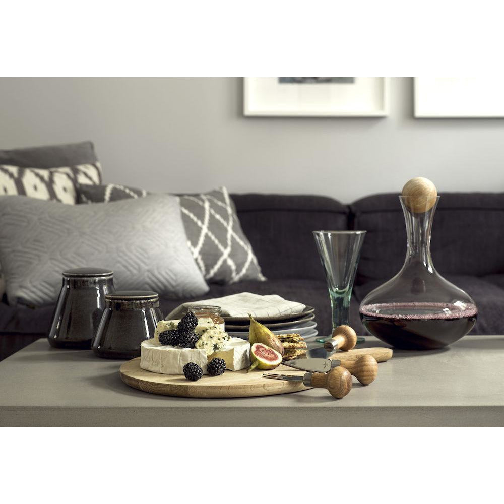 Red Wine Carafe With Oak Stopper - Sagaform