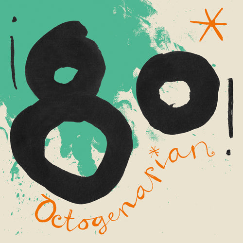 Octogenarian '80' Birthday Card - Poet and Painter