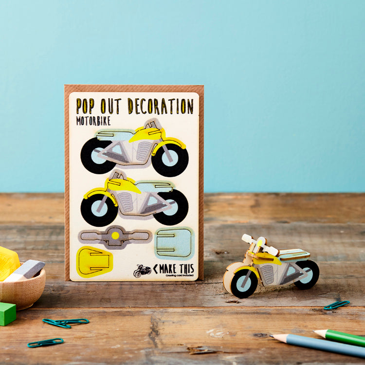 Motorbike - The Pop Out Card Co.