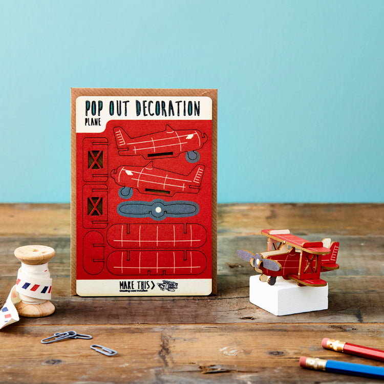 Plane - The Pop Out Card Co.