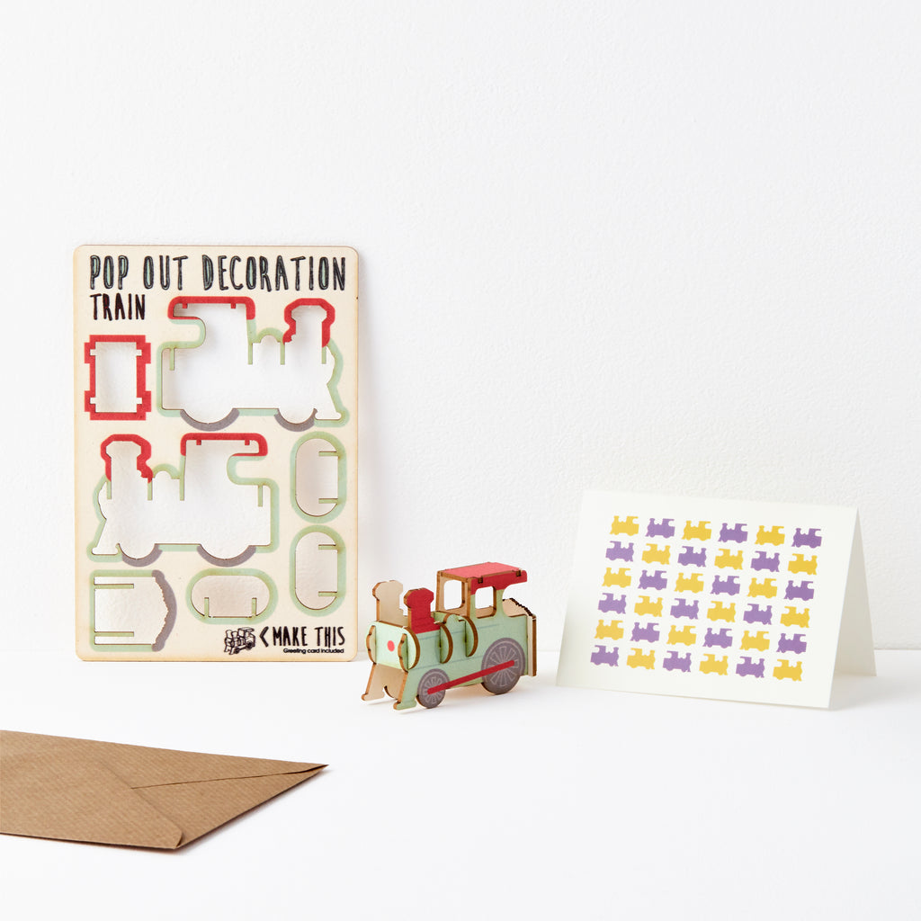 Happy Train - The Pop Out Card Co.