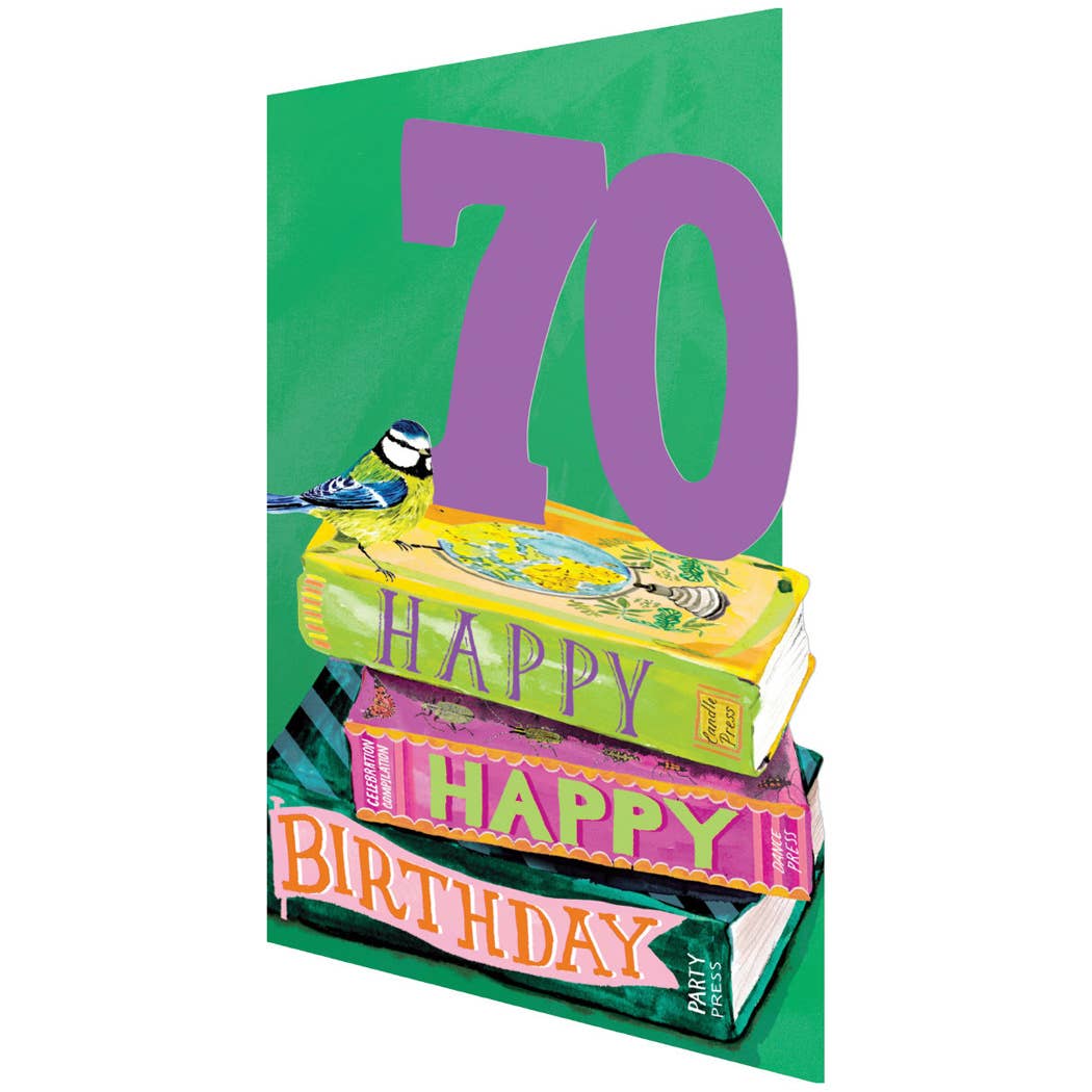 70 Bookstack Lasercut Card-Roger La Borde – Nor Store London