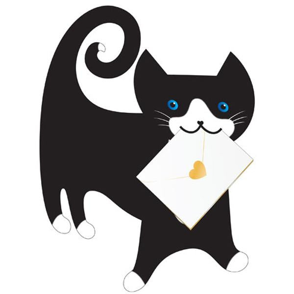 Cat Tommo Greeting Card - Special Delivery