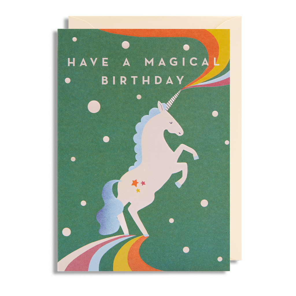 Magical Birthday Greeting Card - Lagom Design by Cherished