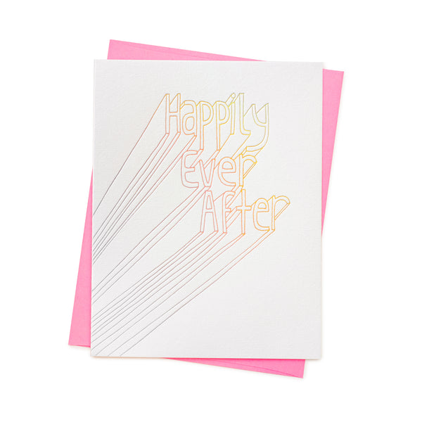 Happily Ever After Greeting Card - 1973 by Ashkahn