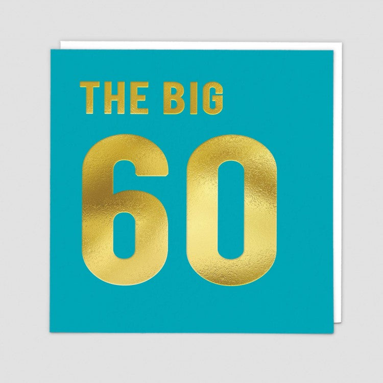 Big 60 Greeting Card - Redback Cards