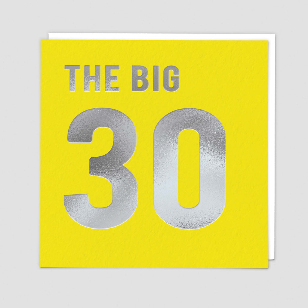 Big 30 Greeting Card - Redback Cards