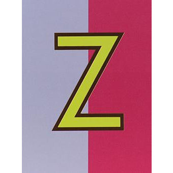 Nixie Z Foiled Initial Card - Meraki