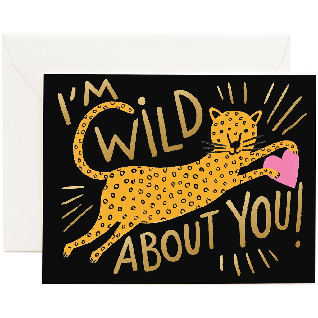 Wild About You Greeting Card - Rifle Paper