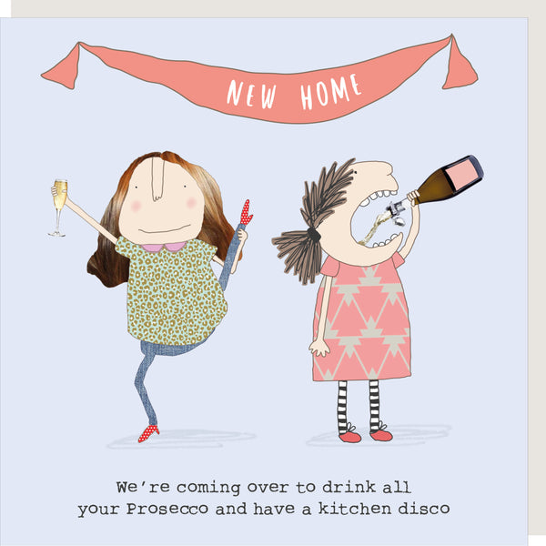 New Home Greeting Card - Rosie Made A Thing