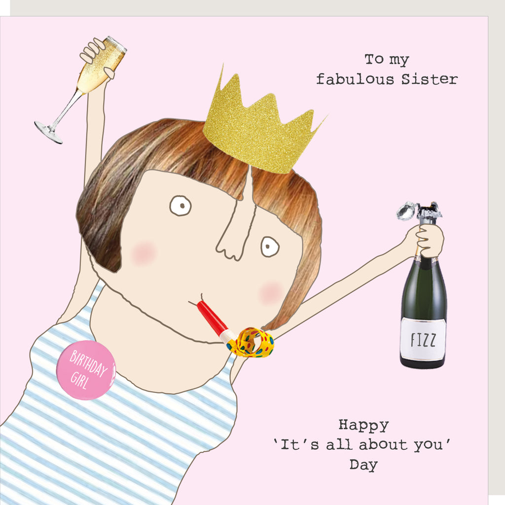 Sister Greeting Card - Rosie Made A Thing