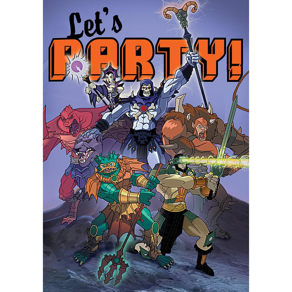 He-Man Let's Party Greeting Card - Hype Cards 