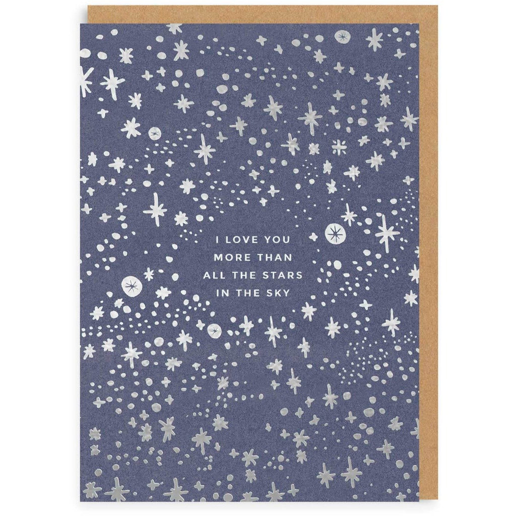 Stars In The Sky Greeting Card - Ohh Deer