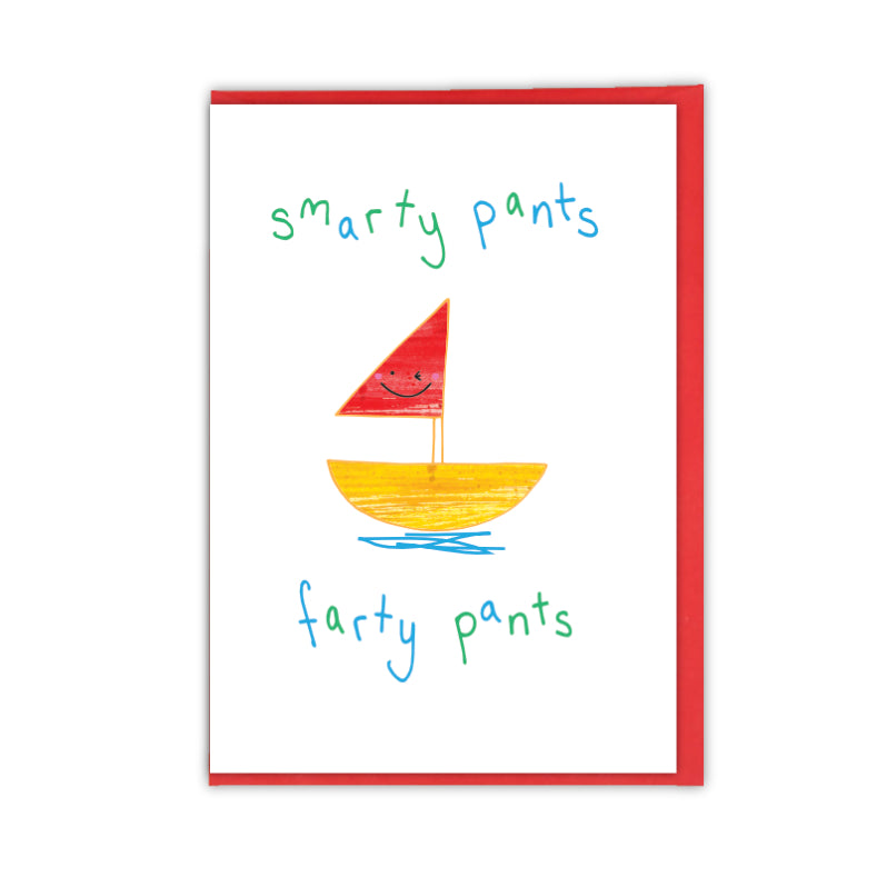 Farty Pants Greeting Card - Objectables