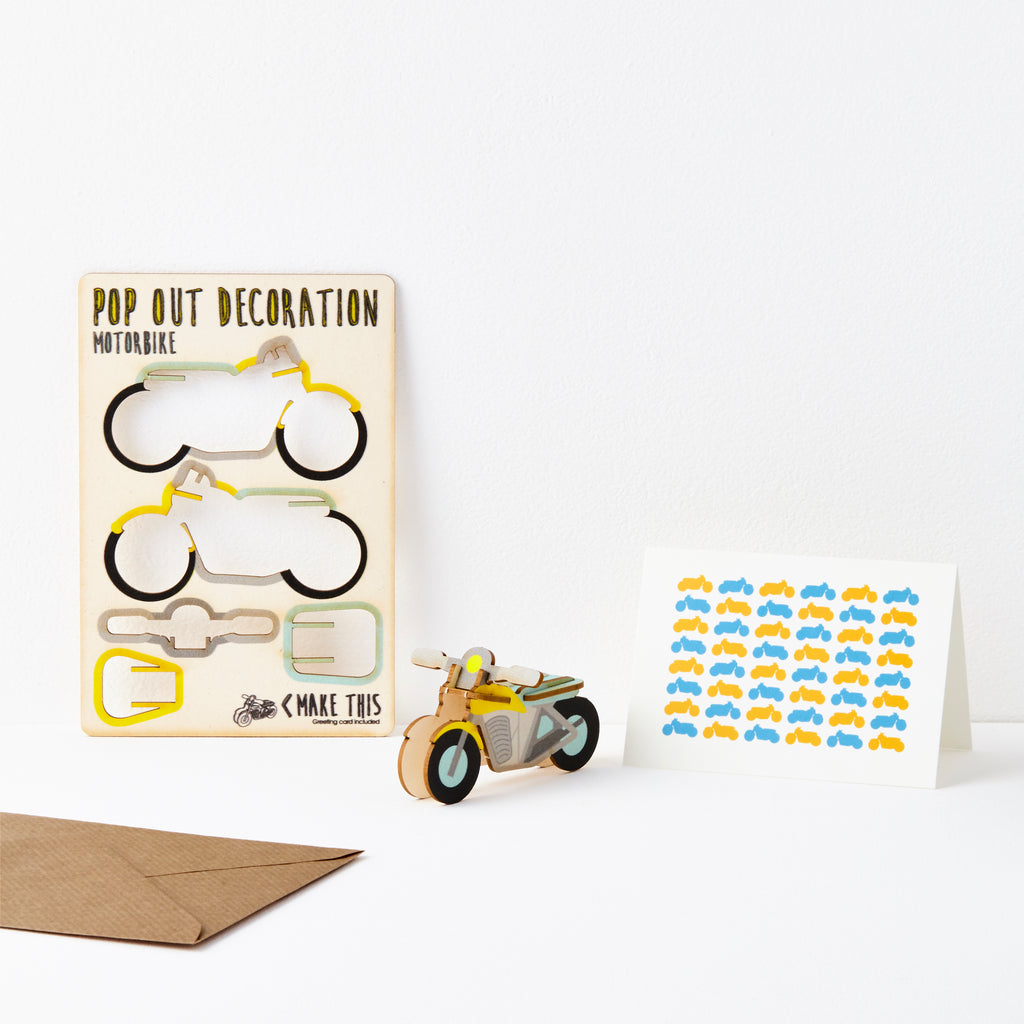 Motorbike - The Pop Out Card Co.