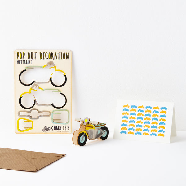 Motorbike - The Pop Out Card Co.