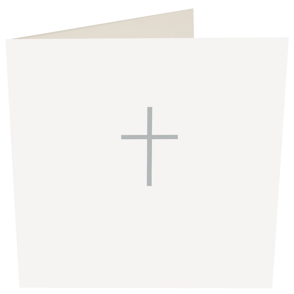 Plain Cross Greeting Card - Caroline Gardner