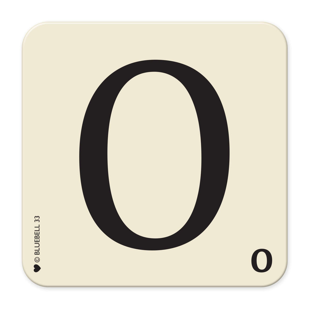 O' Letter Scrabble Coaster - Bluebell 33