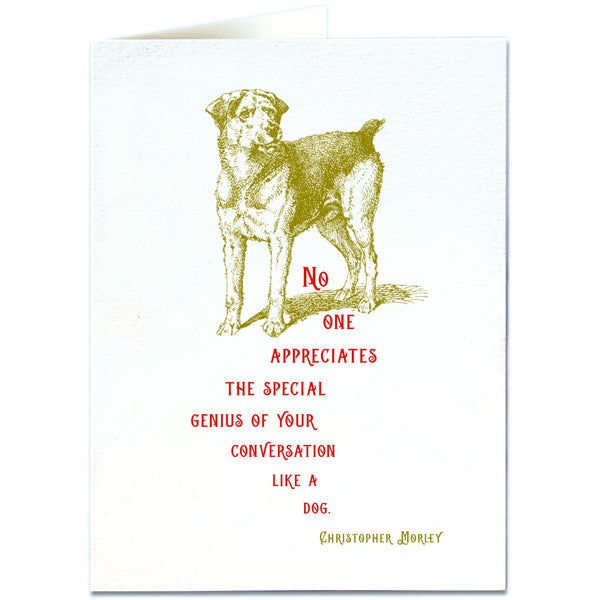 Special Genius Greeting Card - Archivist Press