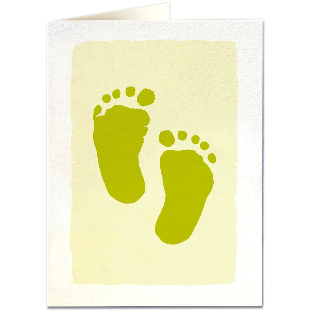 Baby Feet Greeting Card - Archivist Press